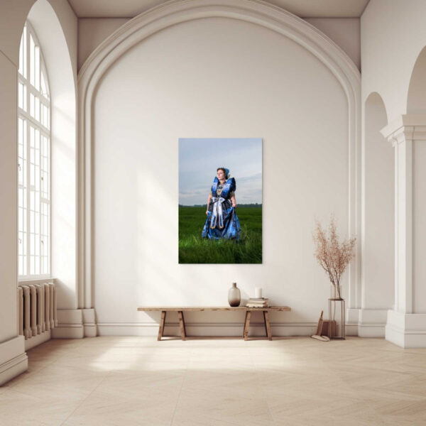 Rust en eenvoud in landelijk grasveld - Afbeelding 2