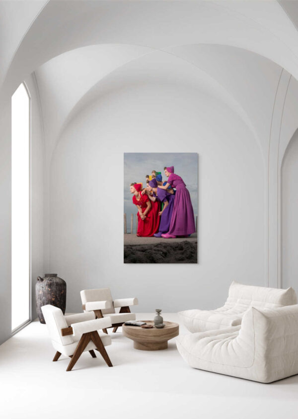 Levendige expressie in kleurrijke natuur - Afbeelding 2