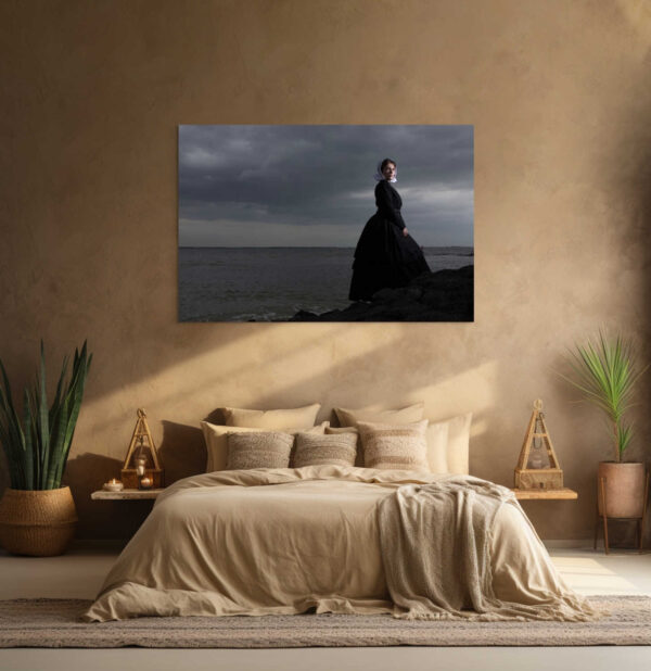 Diepe kalmte in zwart en wit aan de kust - Afbeelding 2