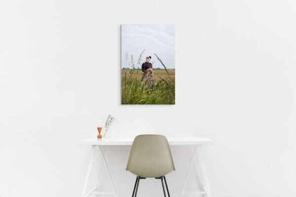 Rustige verbondenheid in paars en zwart op Wieringen - Afbeelding 2